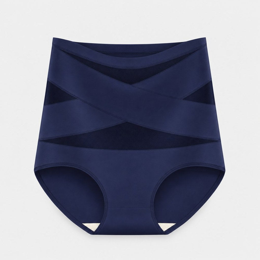 Almsie Snatched Brief in Navy