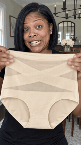 Real customer with the nude Almsie Snatched Brief